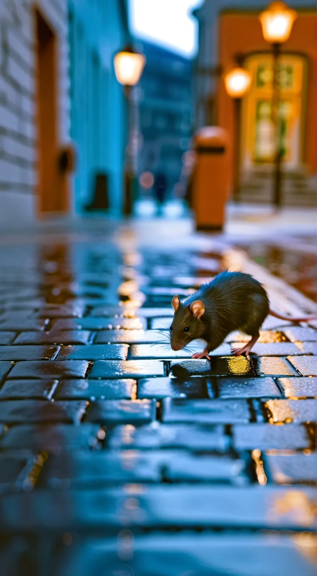 ai character: Rat background