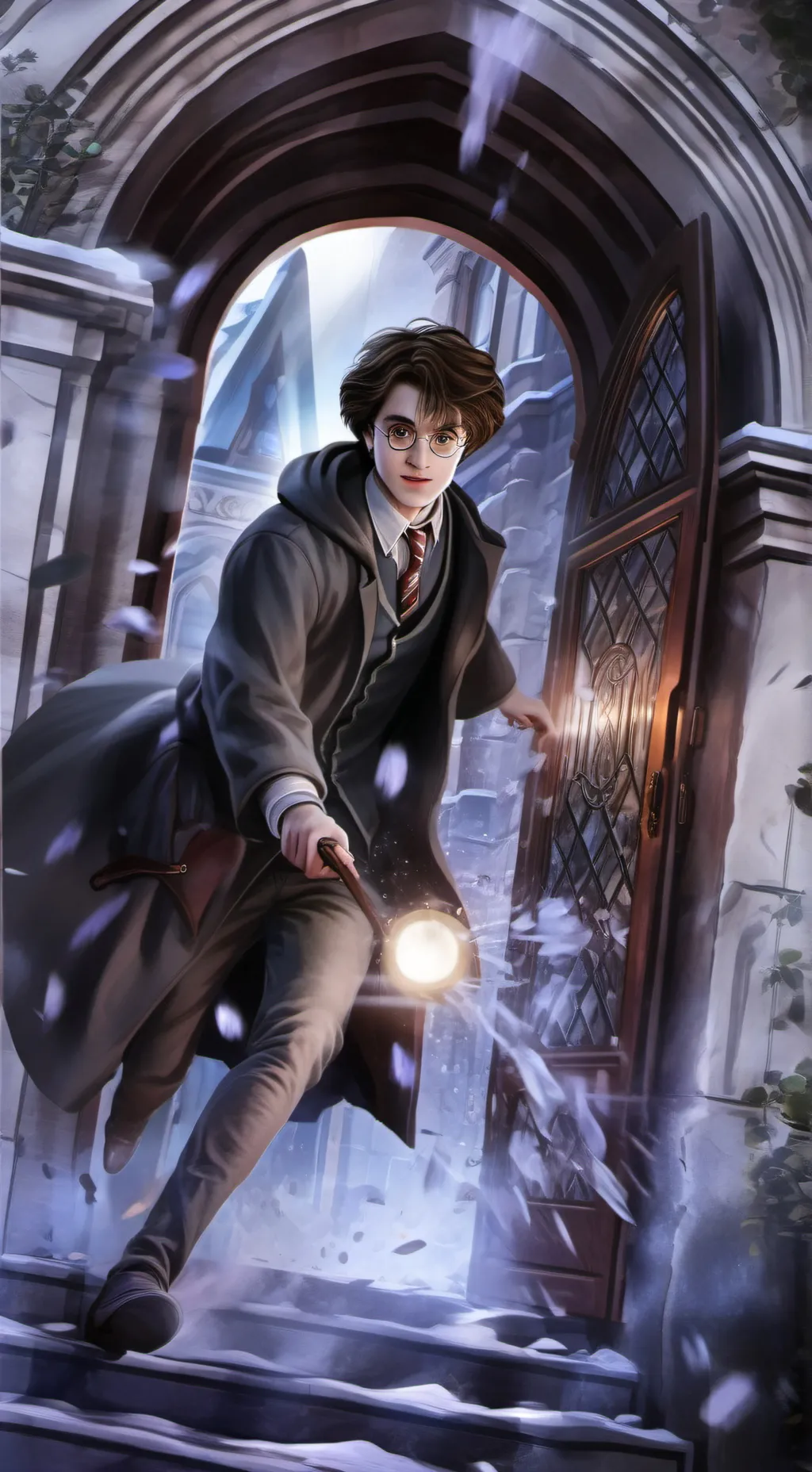 ai character: Harry Potter background