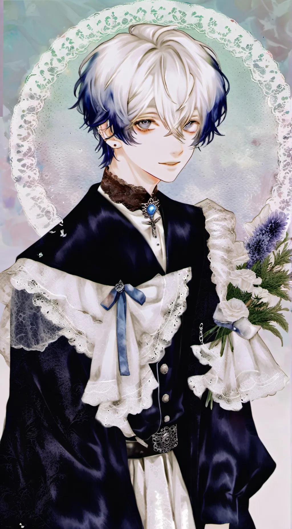 ai character: Оно background