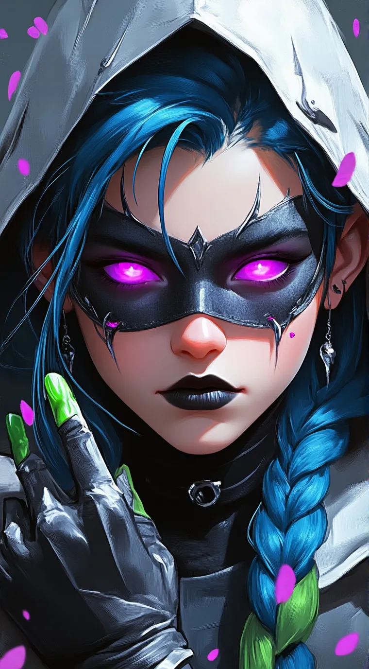 ai character: Lady Claw x Marine background