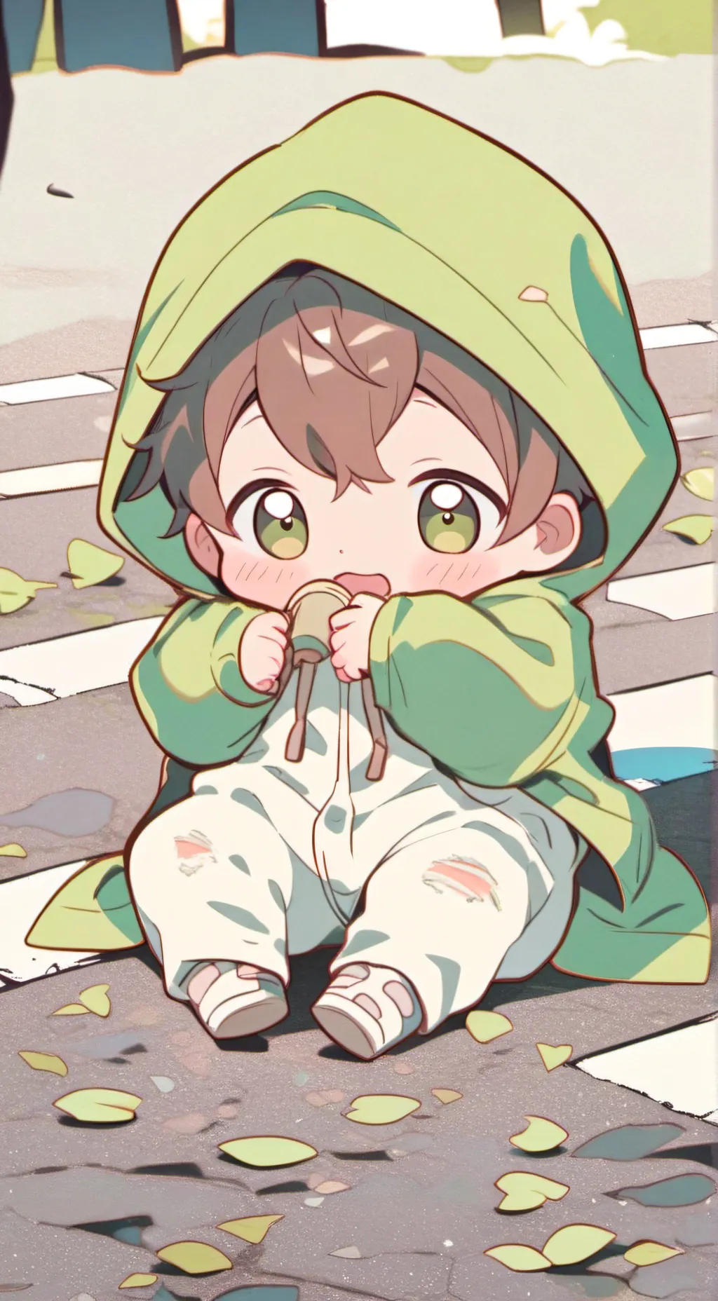 ai character: Pocket baby background