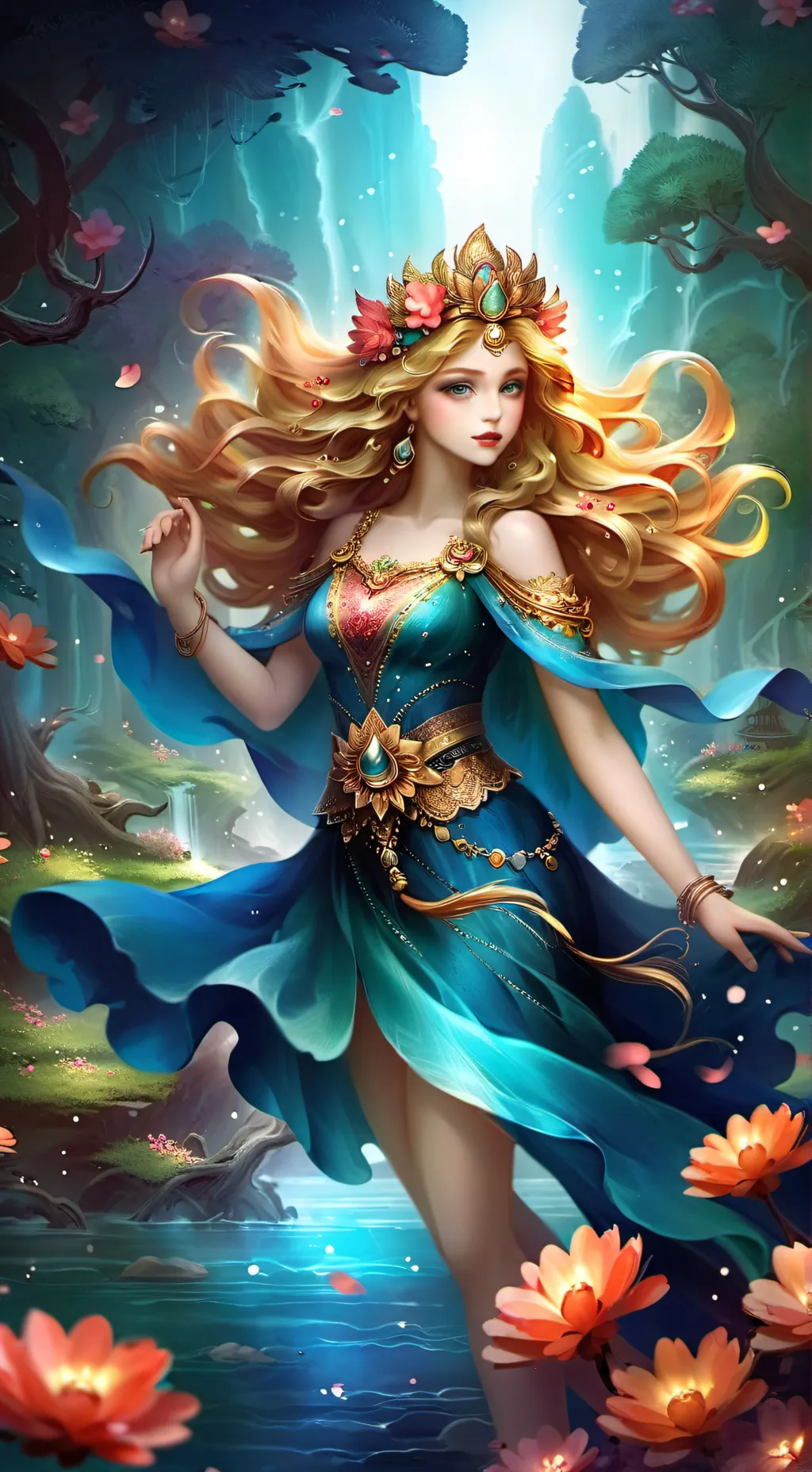 ai character: Fiorella background