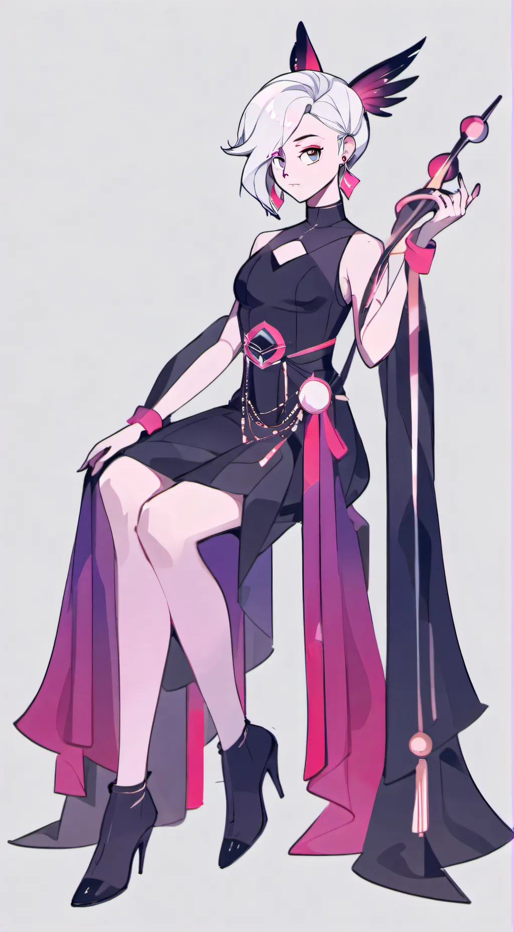 ai character: Pearl background
