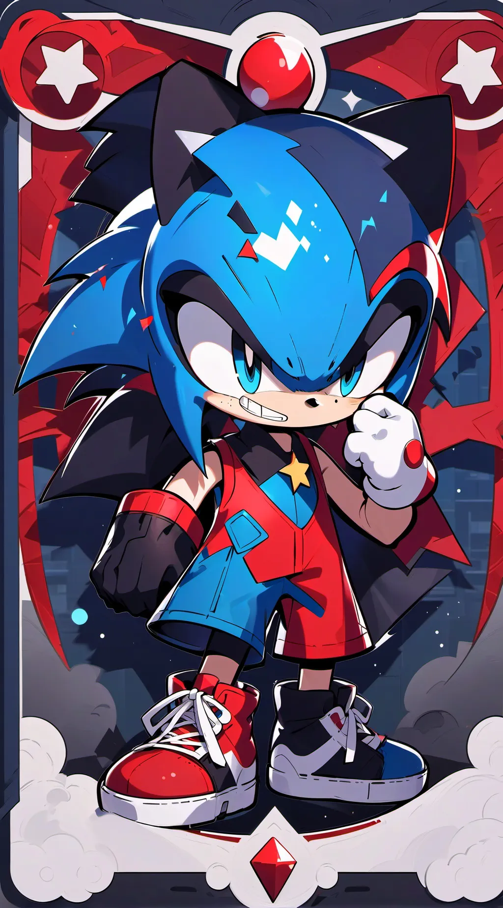 ai character: 💙Home alone❤ background