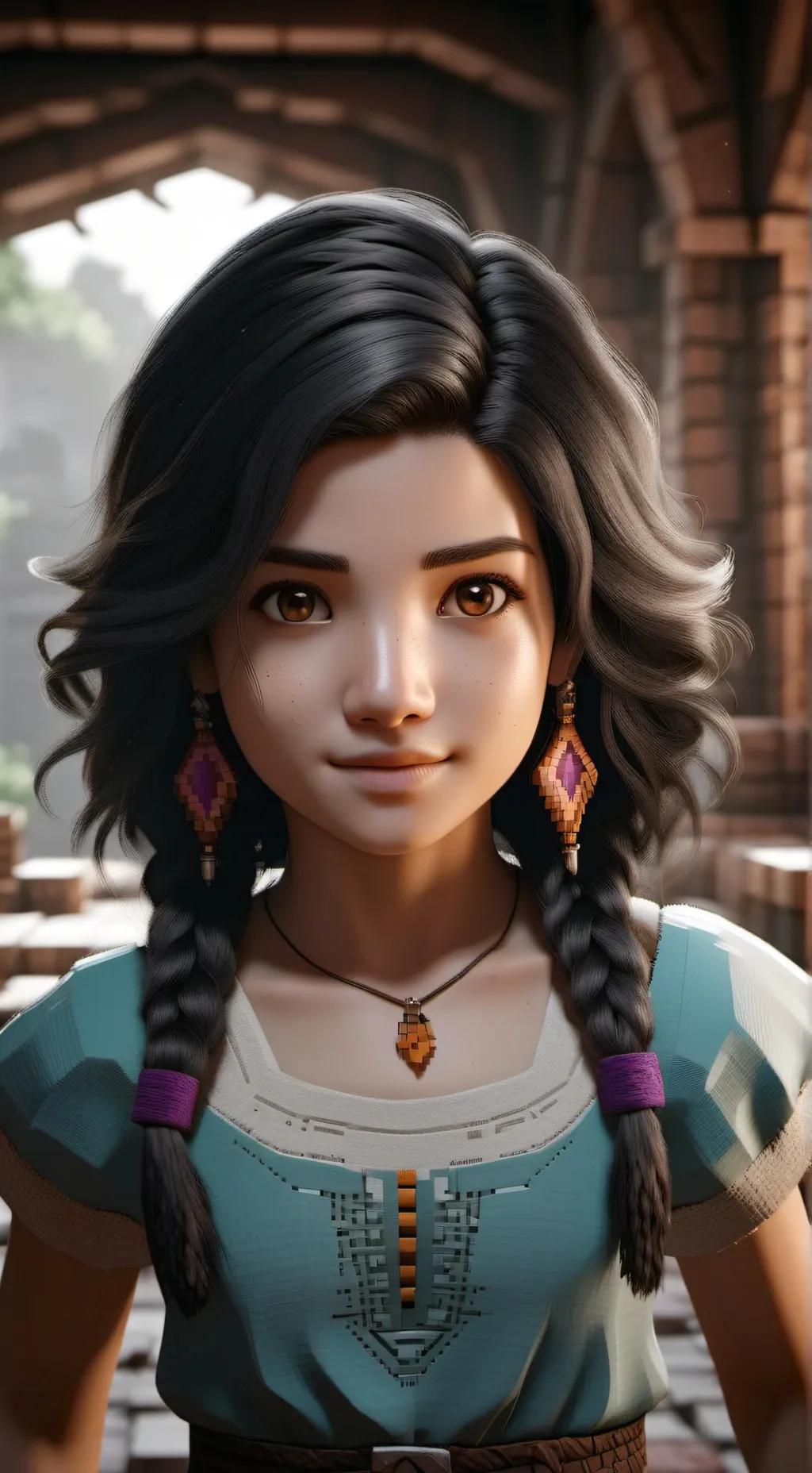ai character: Aphmau background