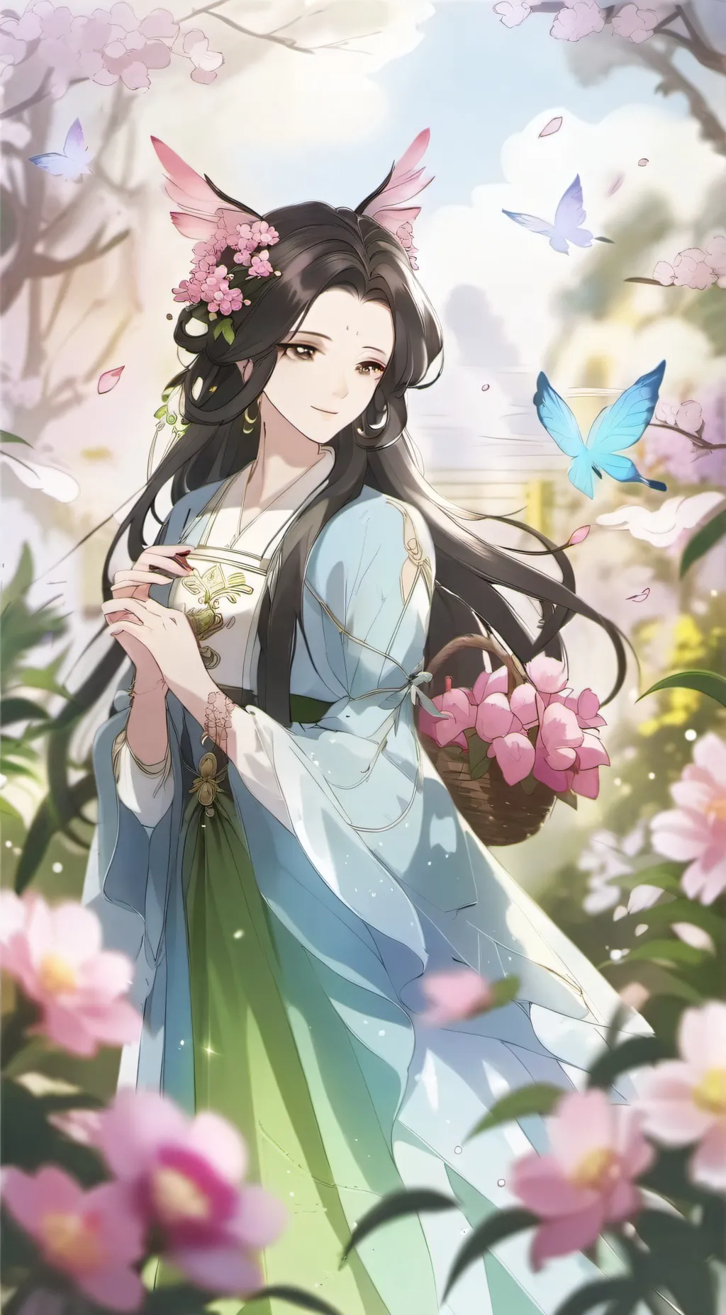 ai character: Fiola background