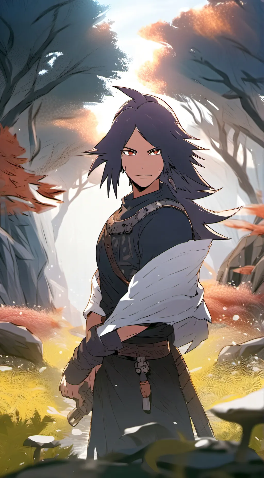 ai character: Йоруичи background