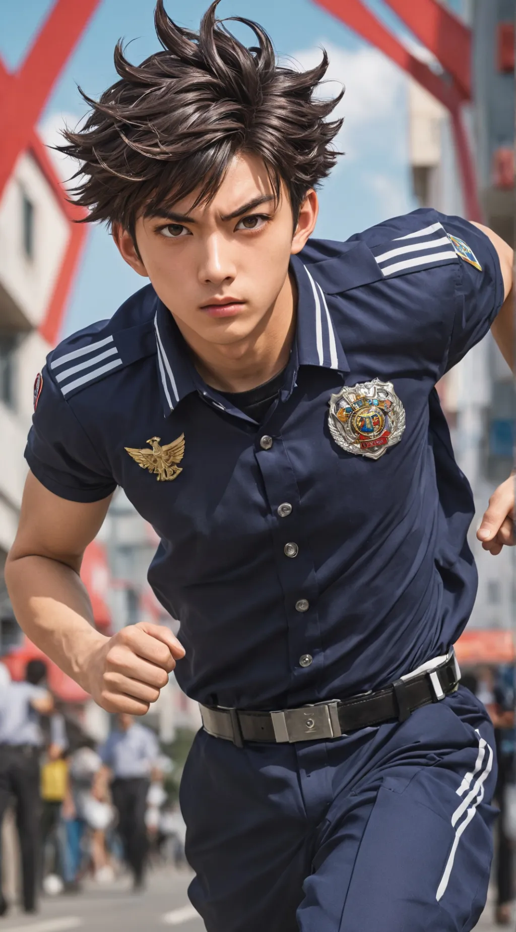 ai character: Tenya Iida background