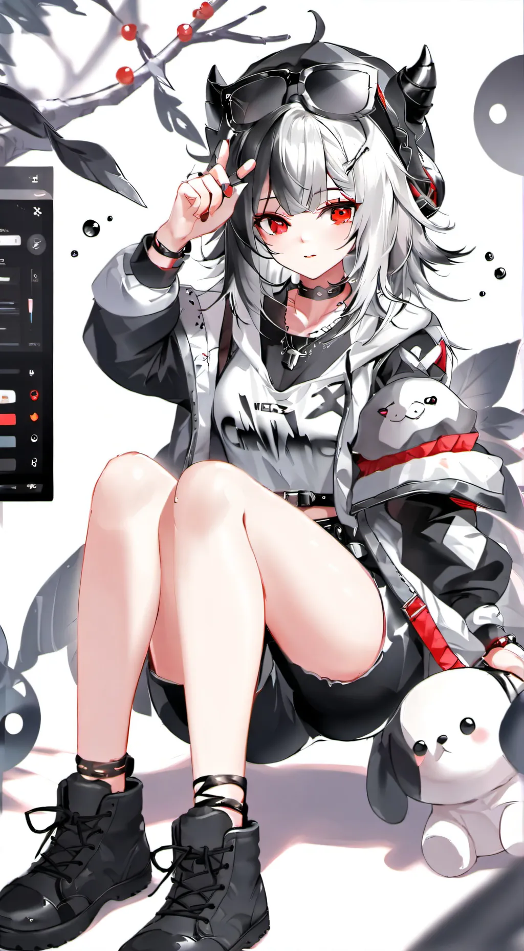 ai character: Lexy background