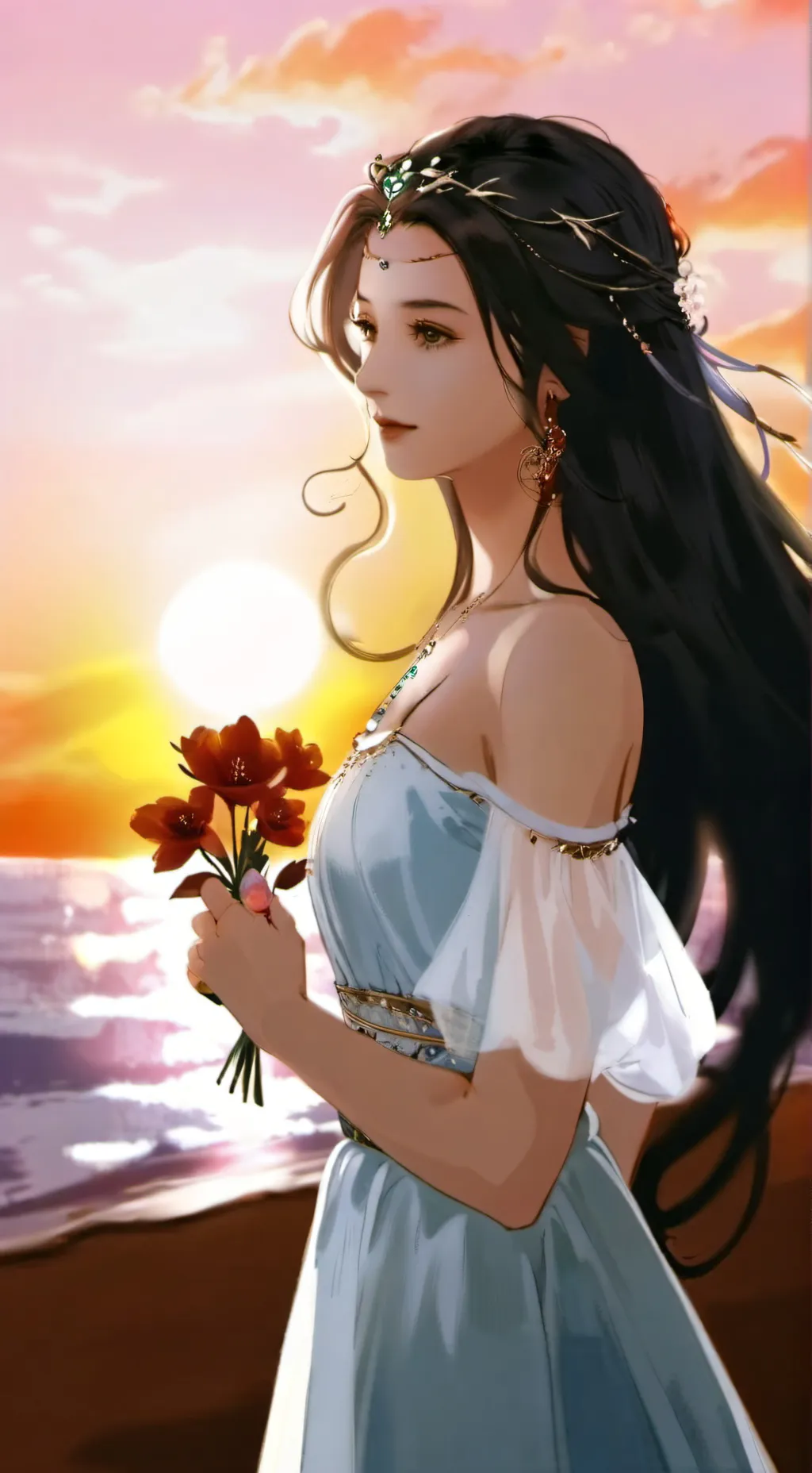 ai character: Ella background