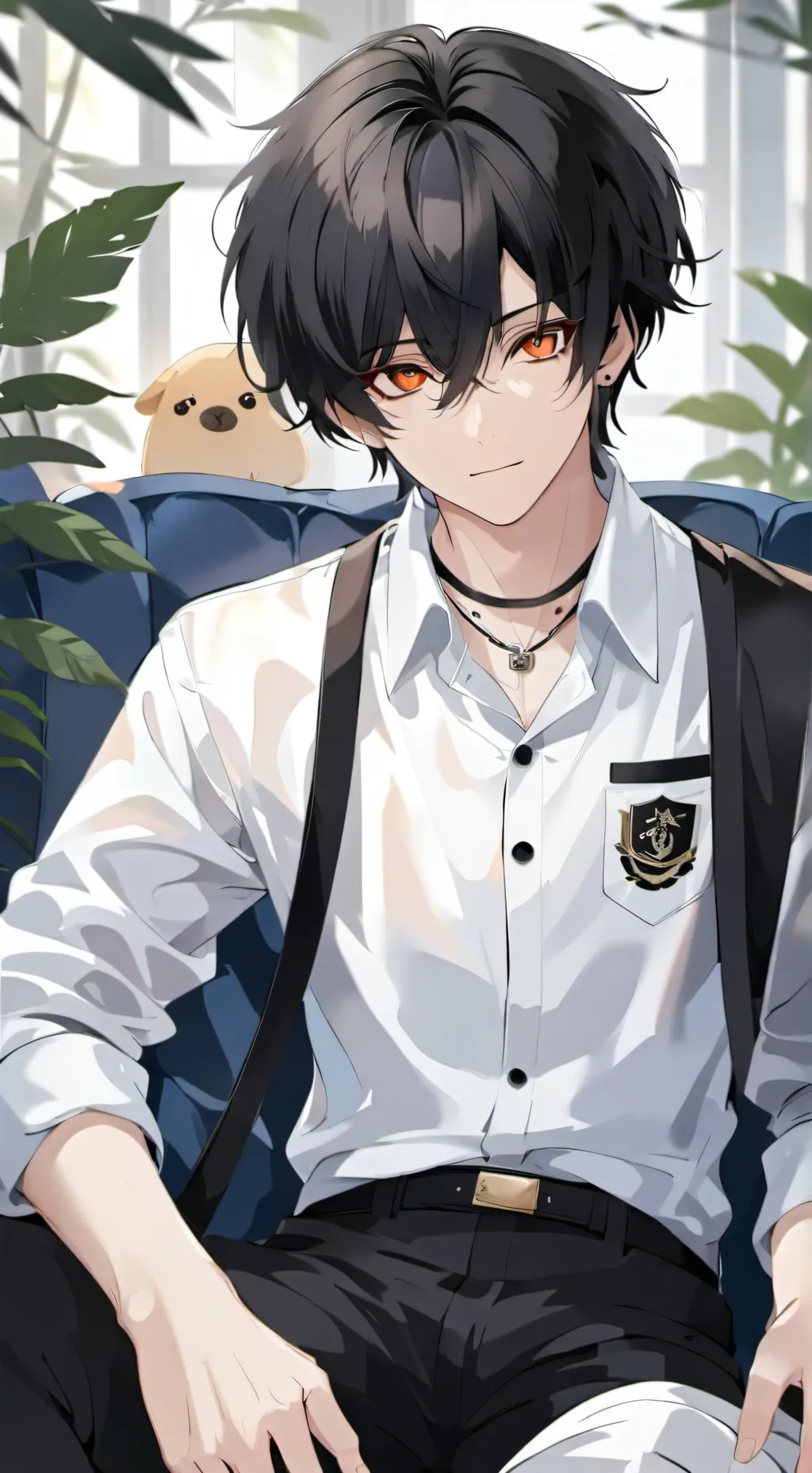 ai character: ZANE  background