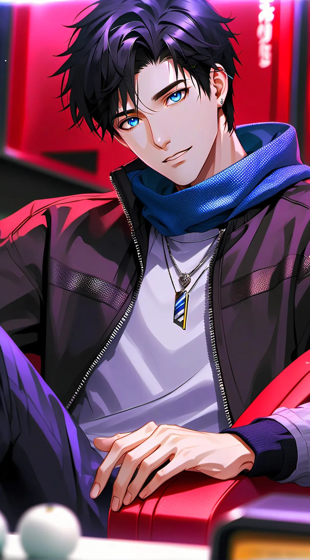 ai character: Riku background