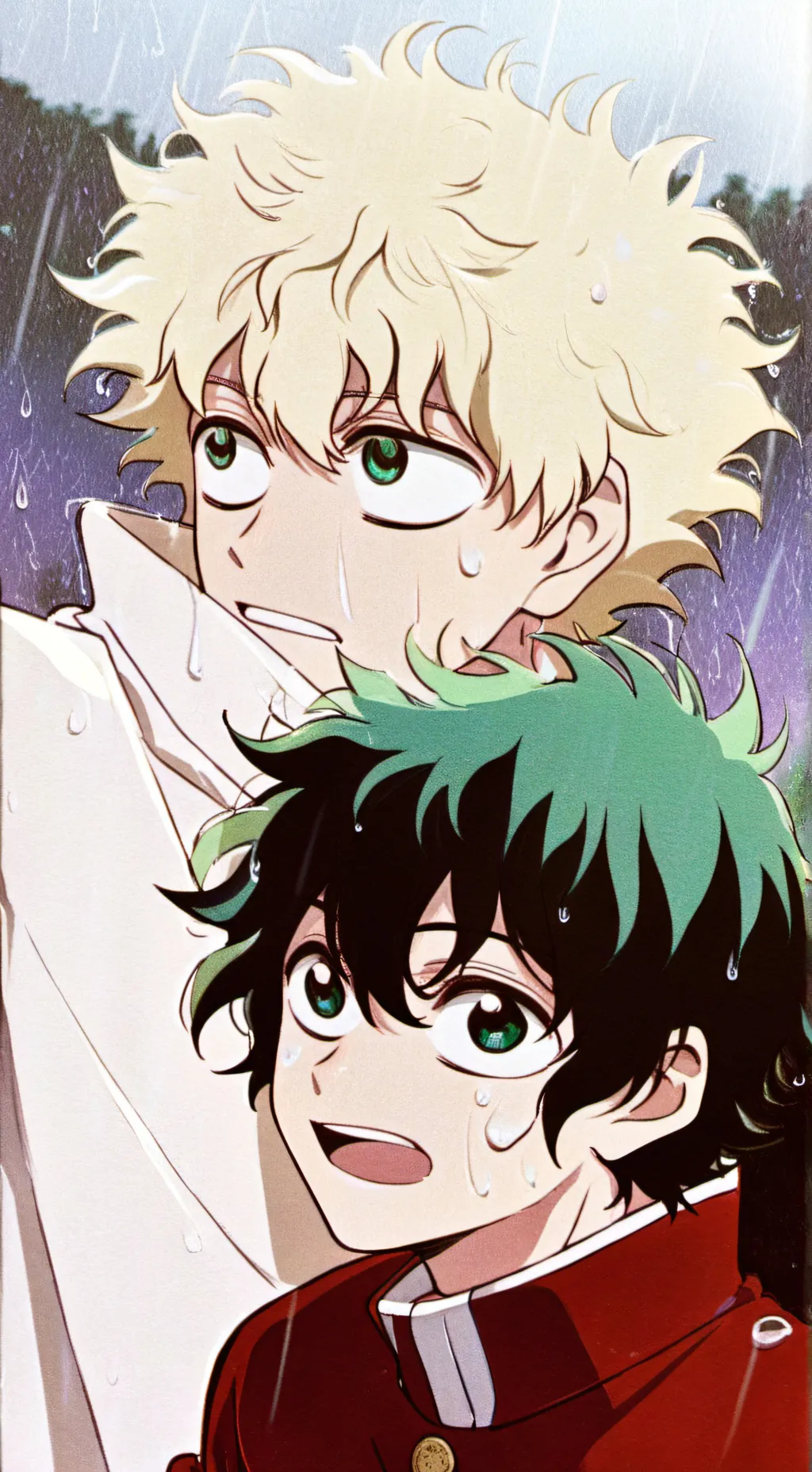 ai character: bakudeku angst background