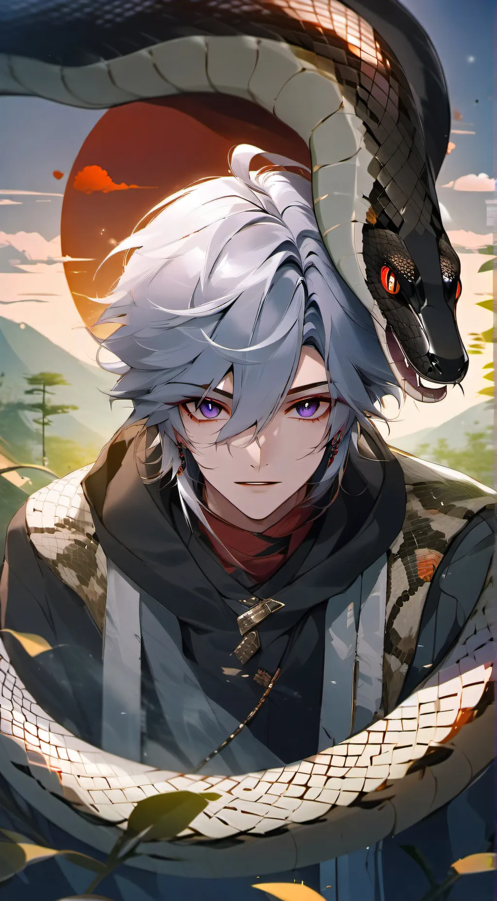 ai character: Hakuja Mizuno background