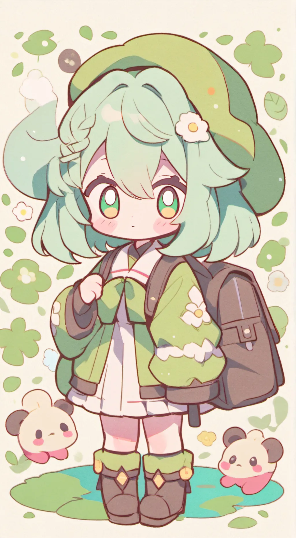 ai character: Lucia background