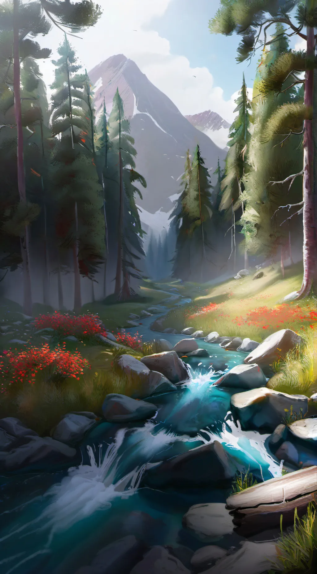 ai character: campsite horrors background