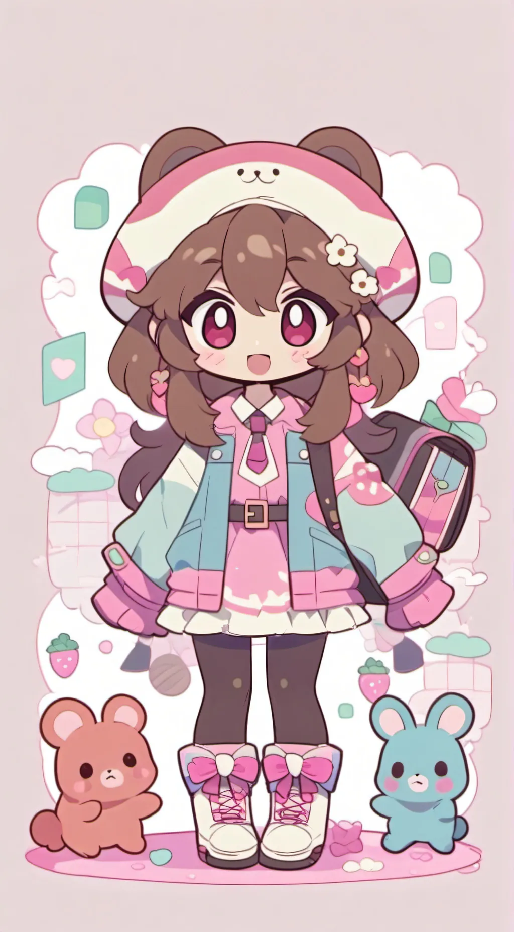 ai character: dont say no background