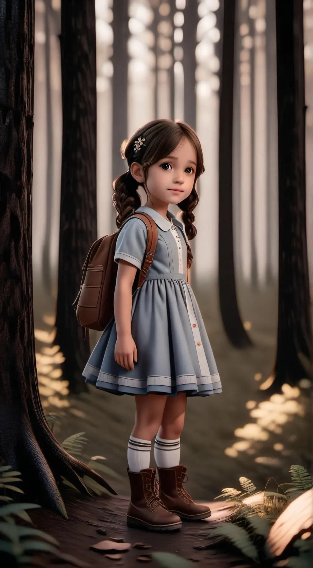 ai character: Leah Hilton background