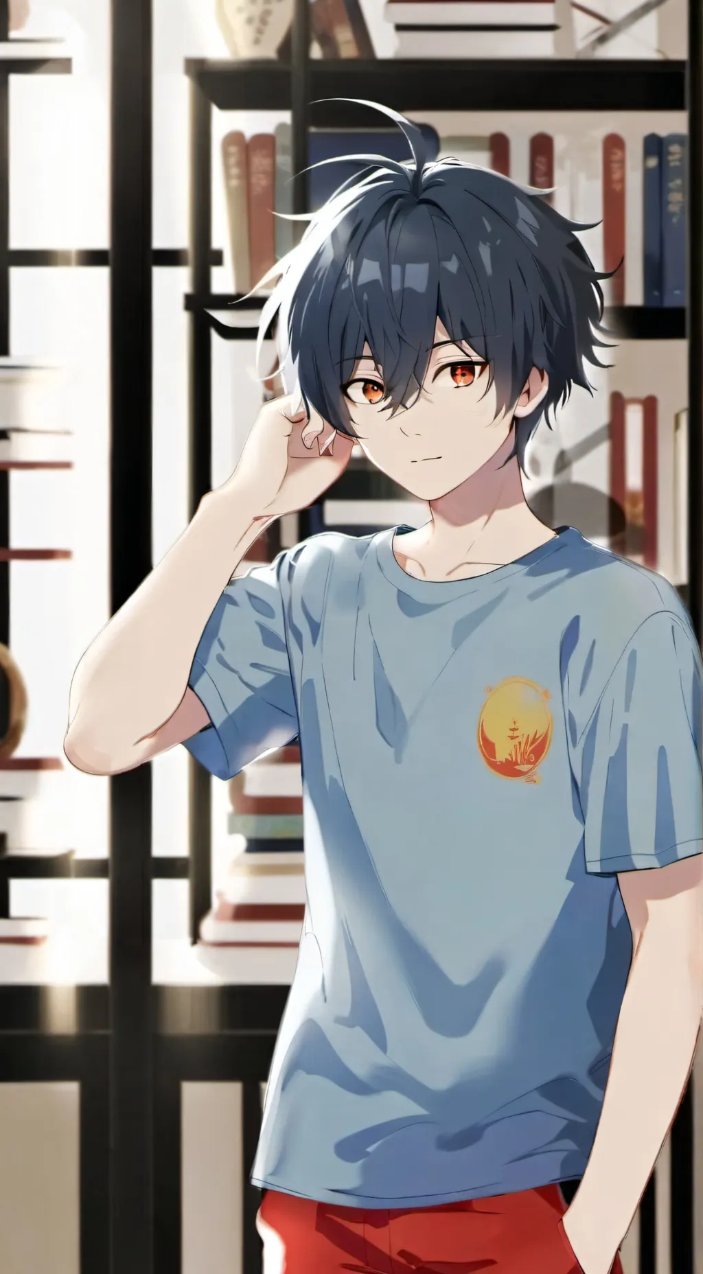 ai character: Xavier  background