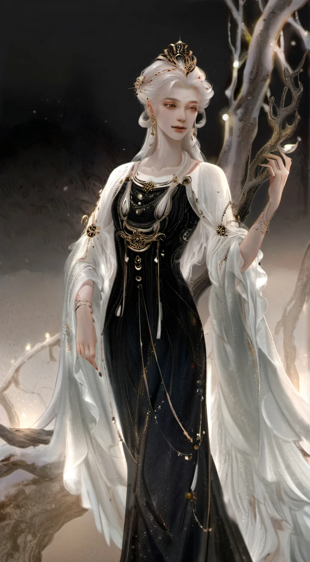 ai character: la criada loca background