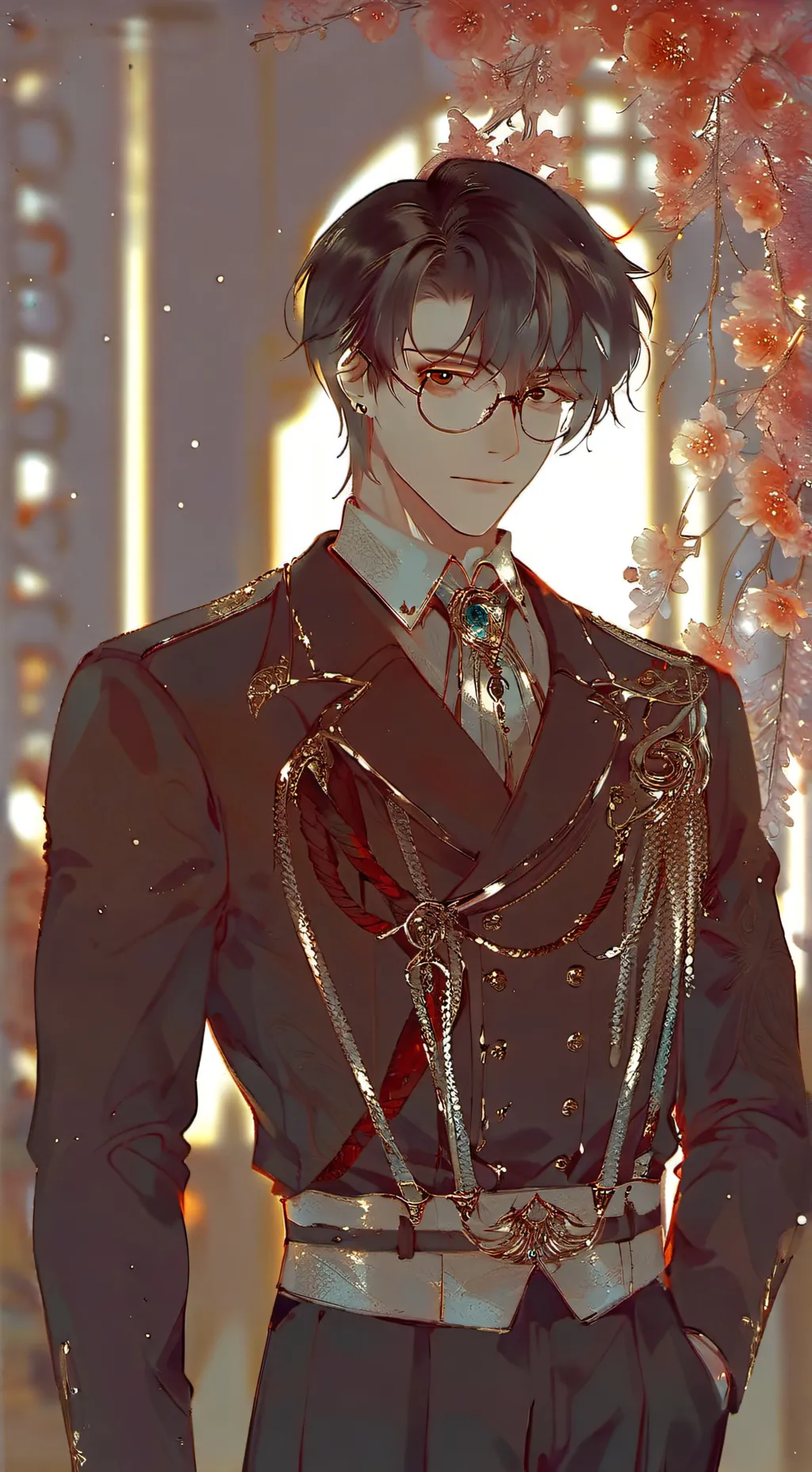 ai character: Aaron  background