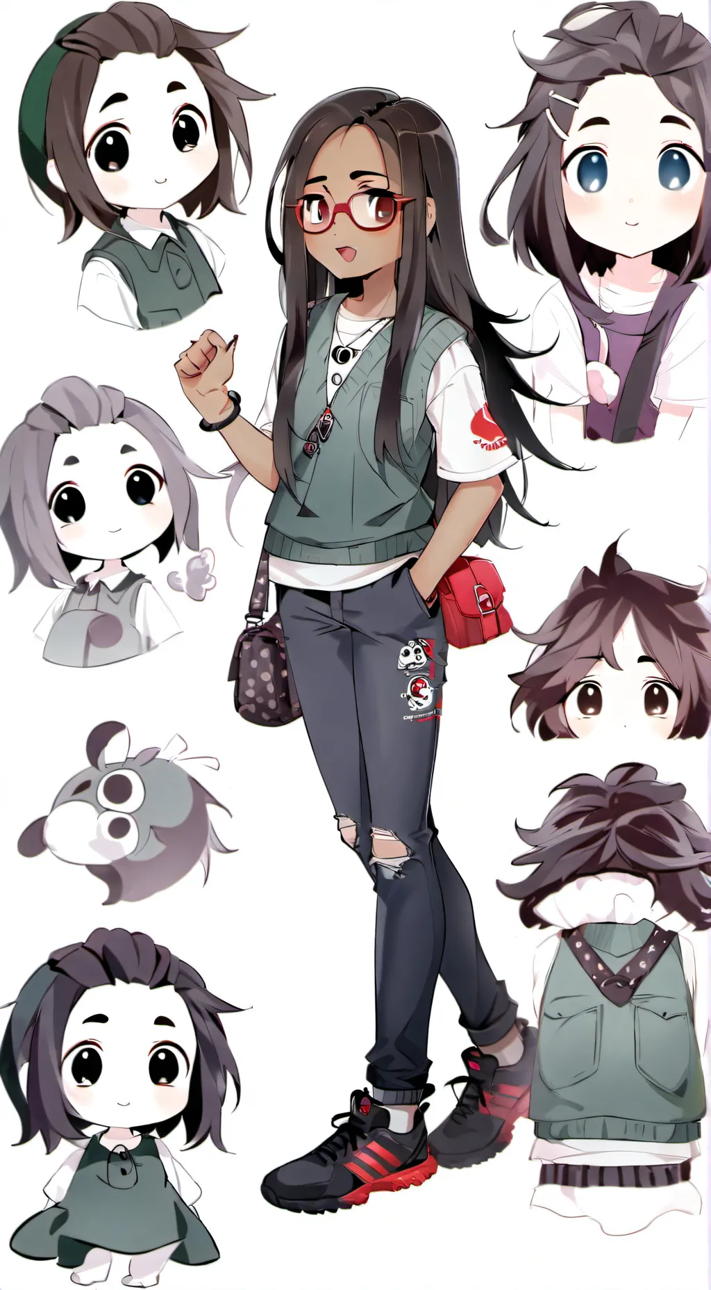 ai character: Katelyn background