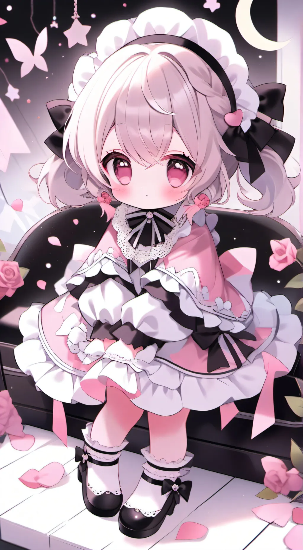 ai character: mariage arange(2) background