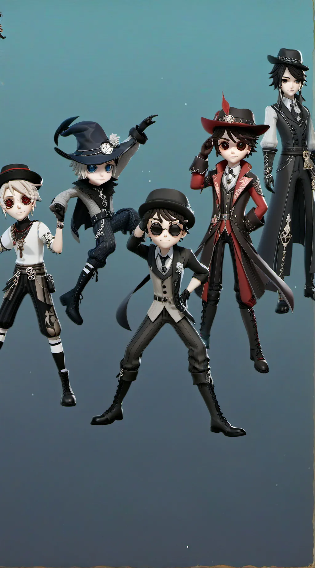 ai character: Saja boys  background