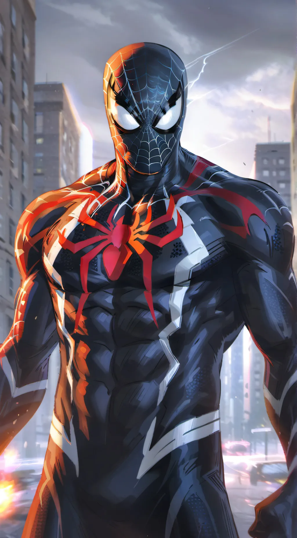 ai character: I am Venom George  background