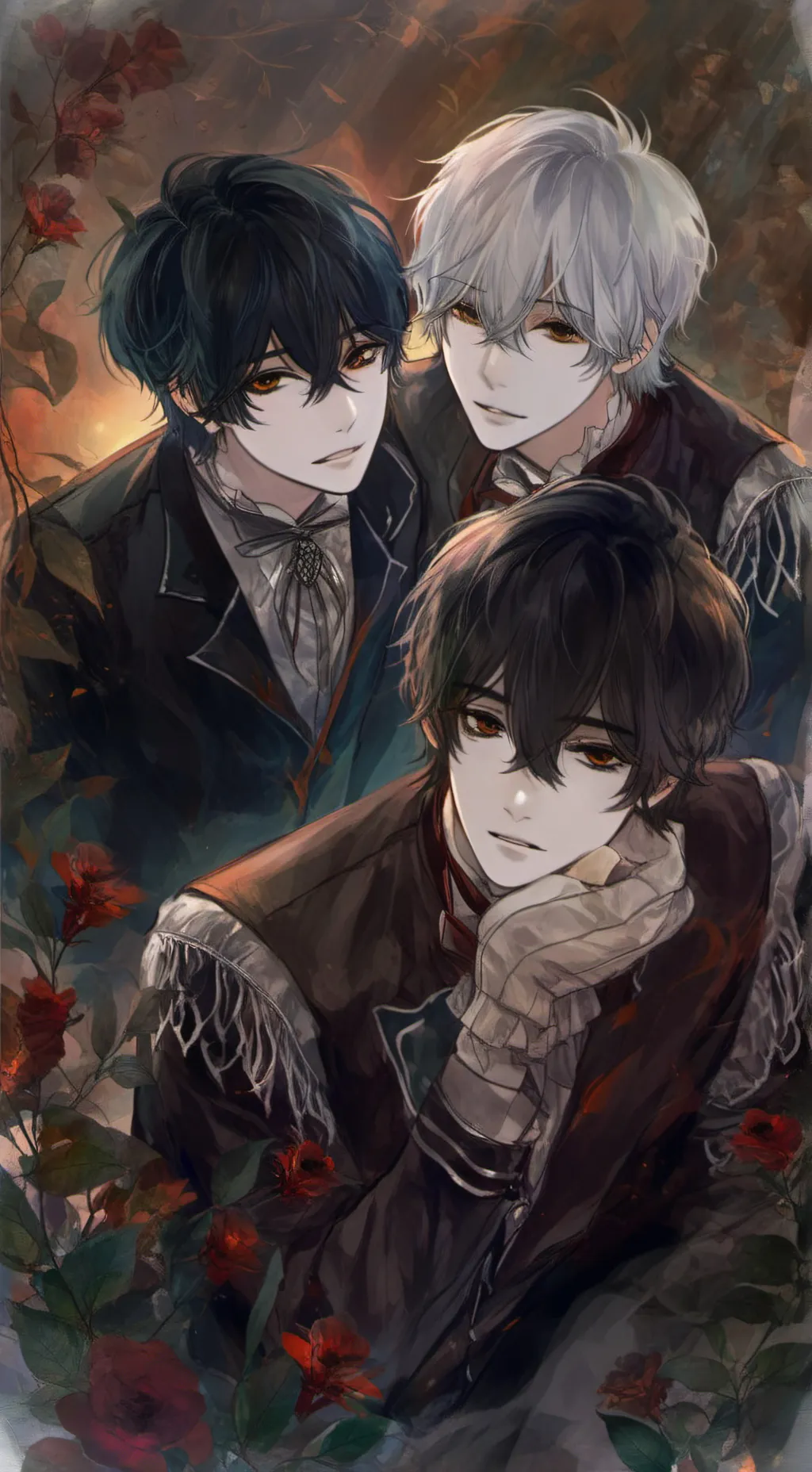 ai character: ♡Gabe, Dave, Vinn♡ background