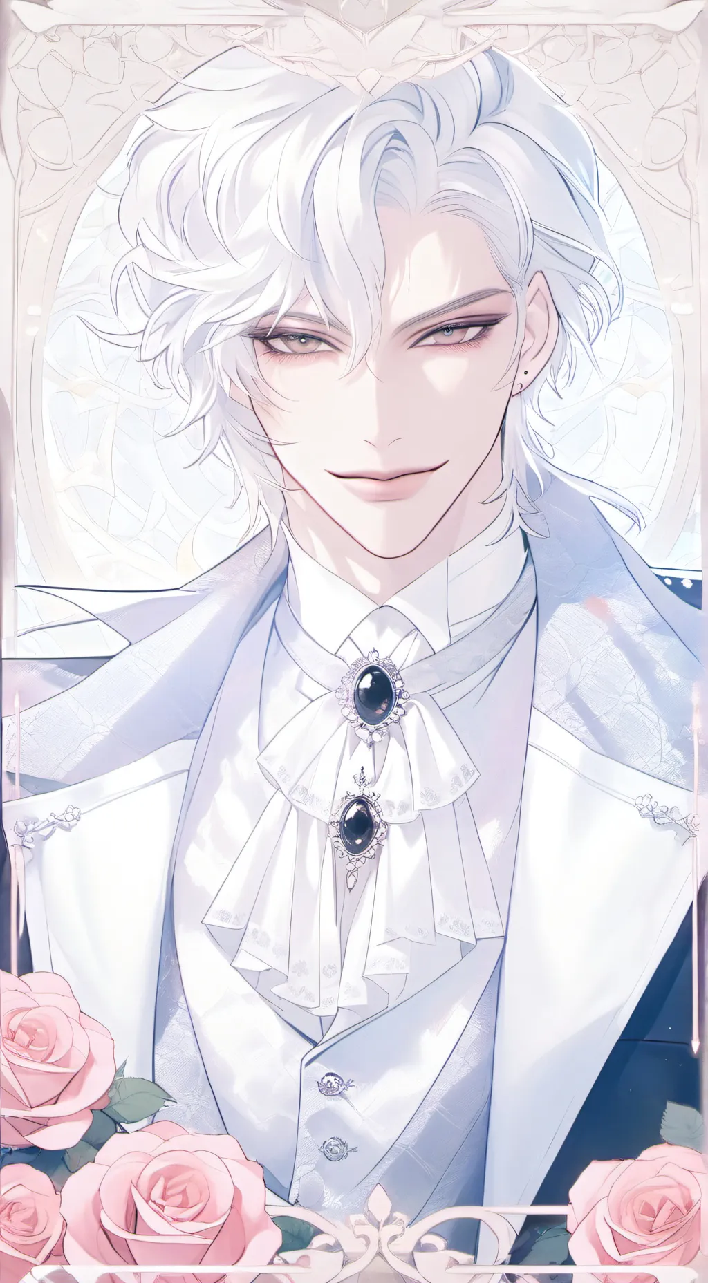 ai character: Ambrogios  background
