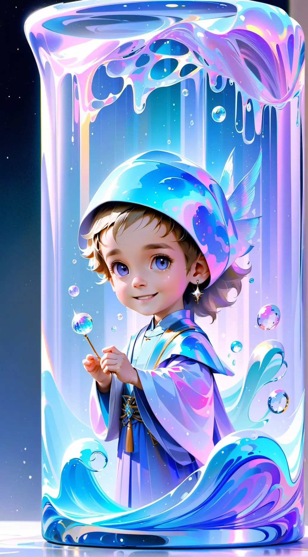 ai character: Lanah background
