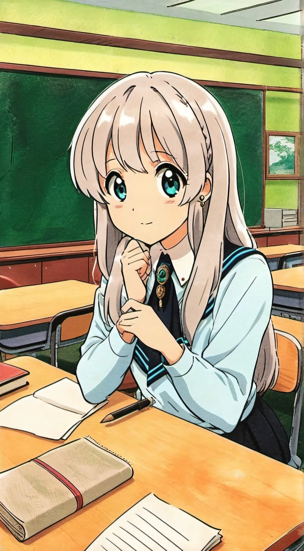ai character: boys control girls background