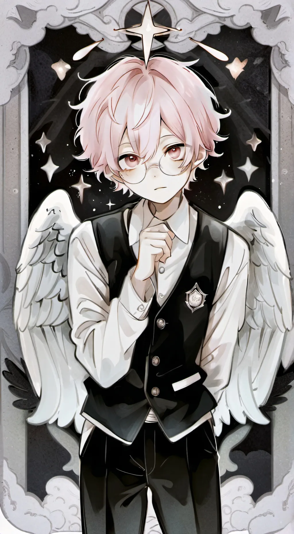 ai character: Angel background