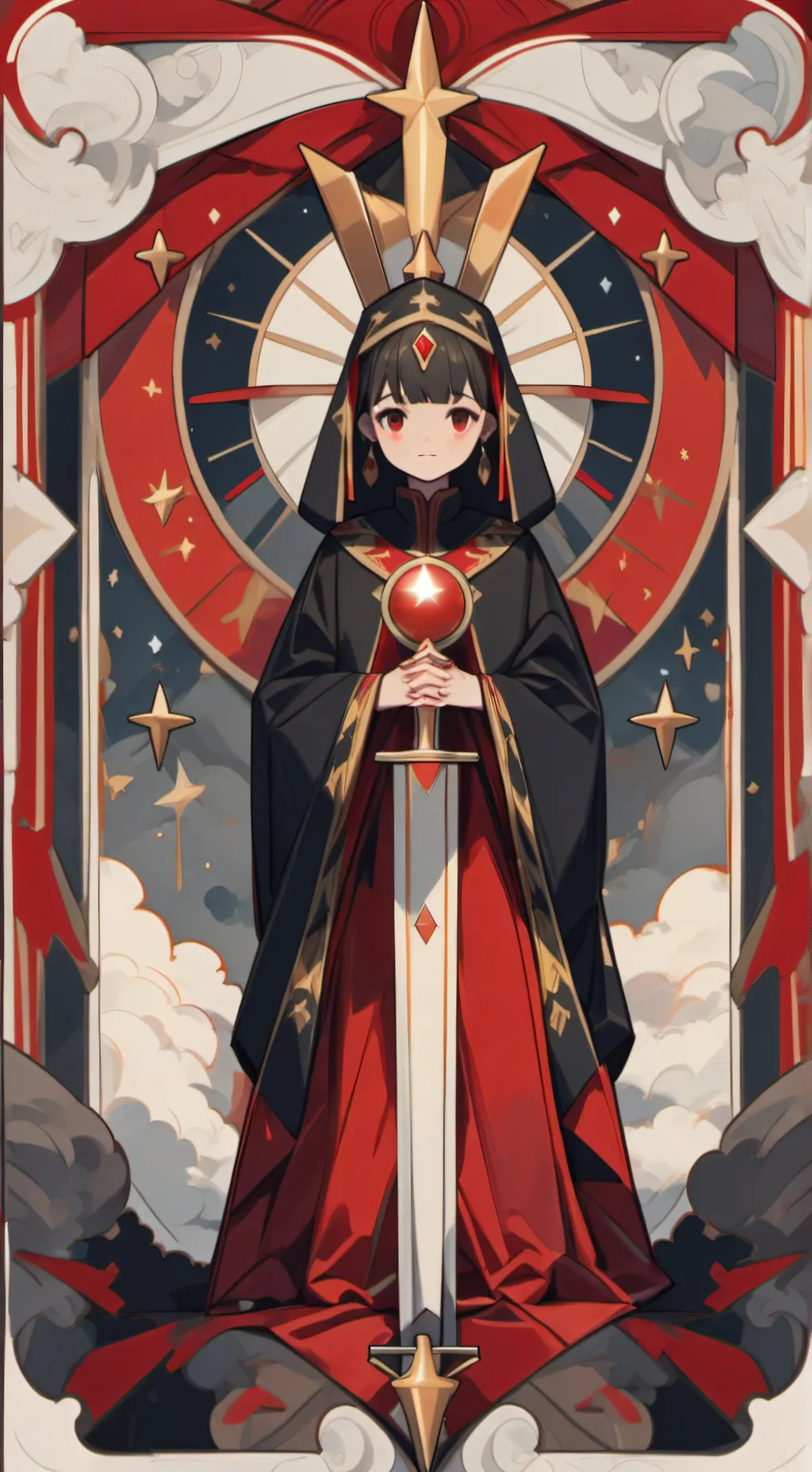 ai character: court background