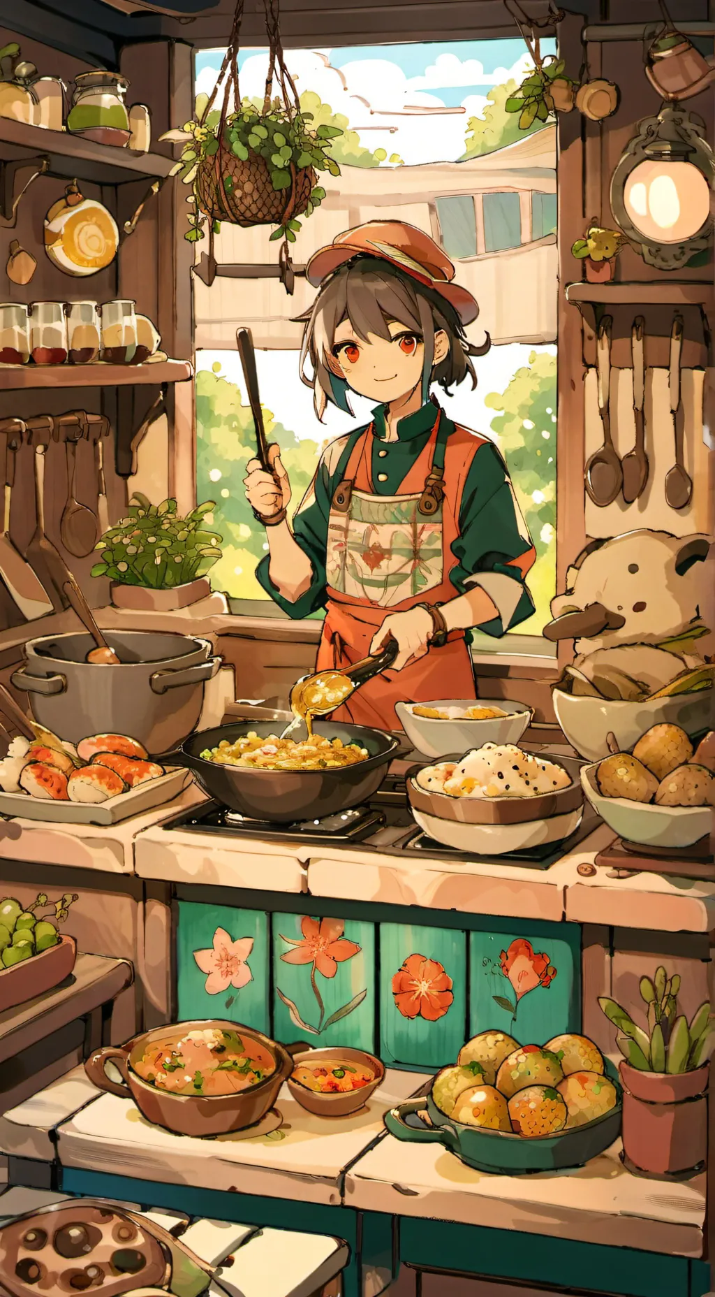 ai character: dandy background
