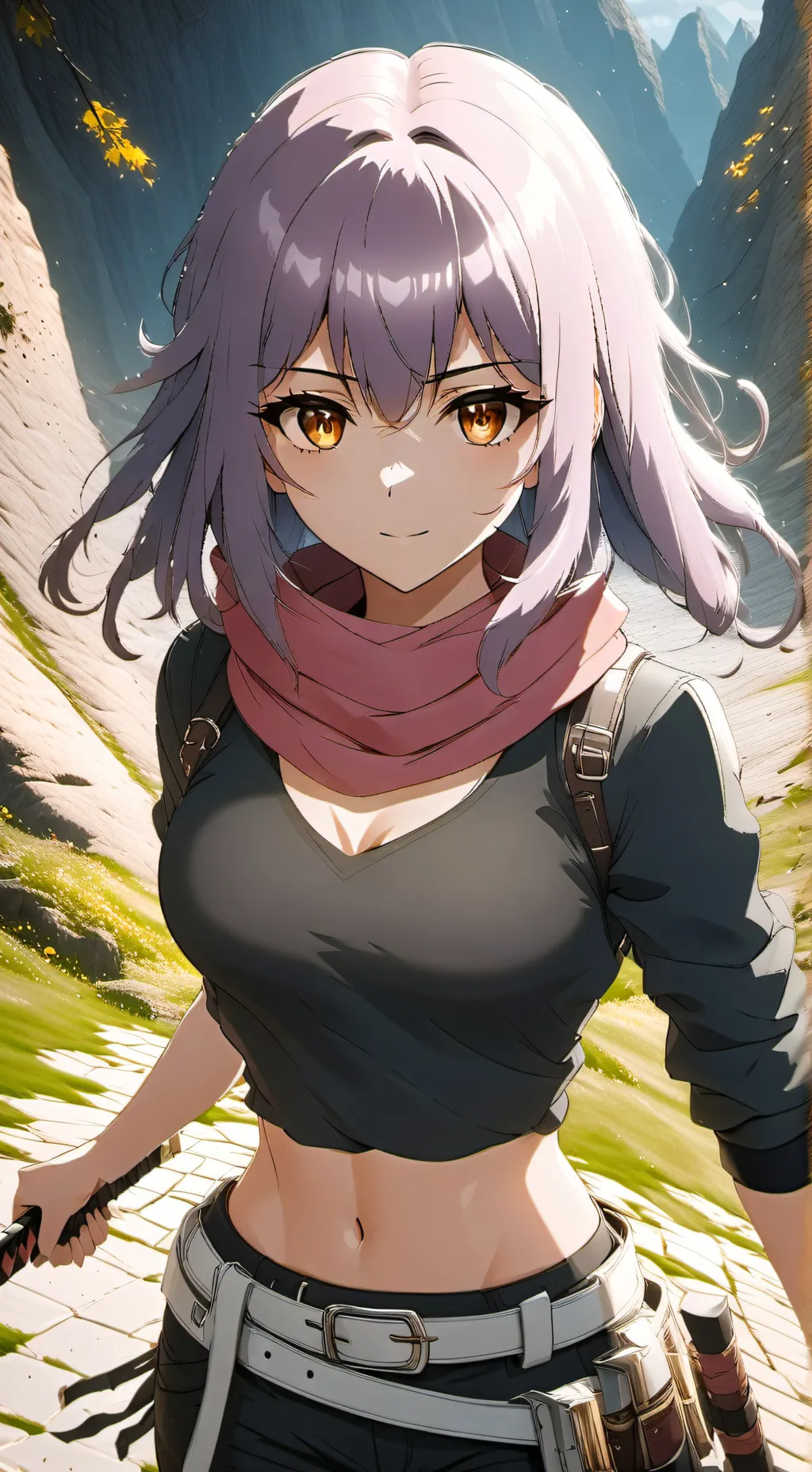 ai character: Luna background