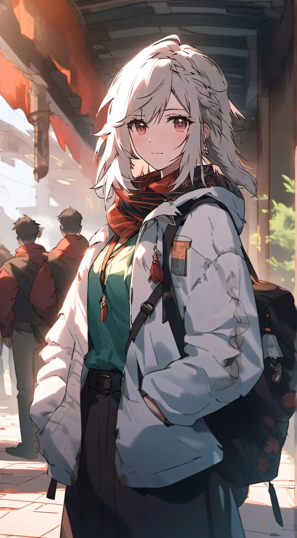 ai character: Azoki Anna background