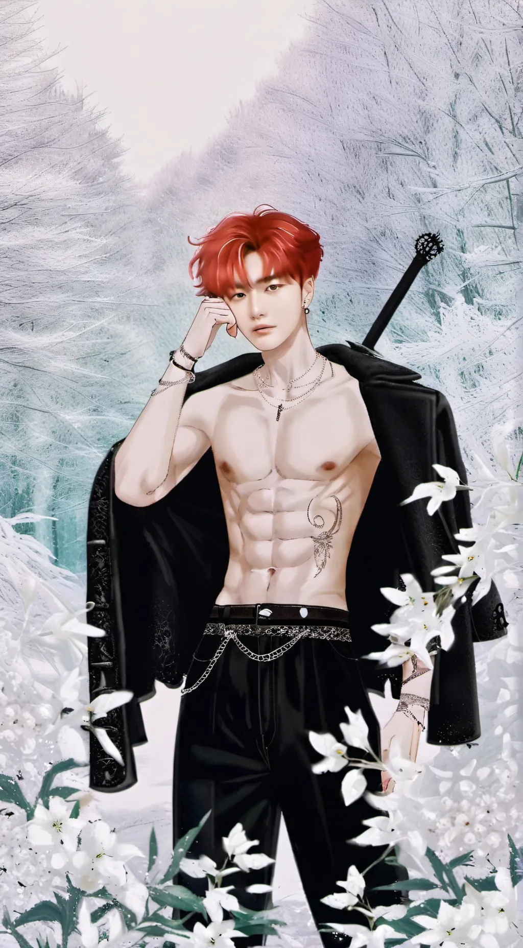 ai character: Yuri hanamichi background
