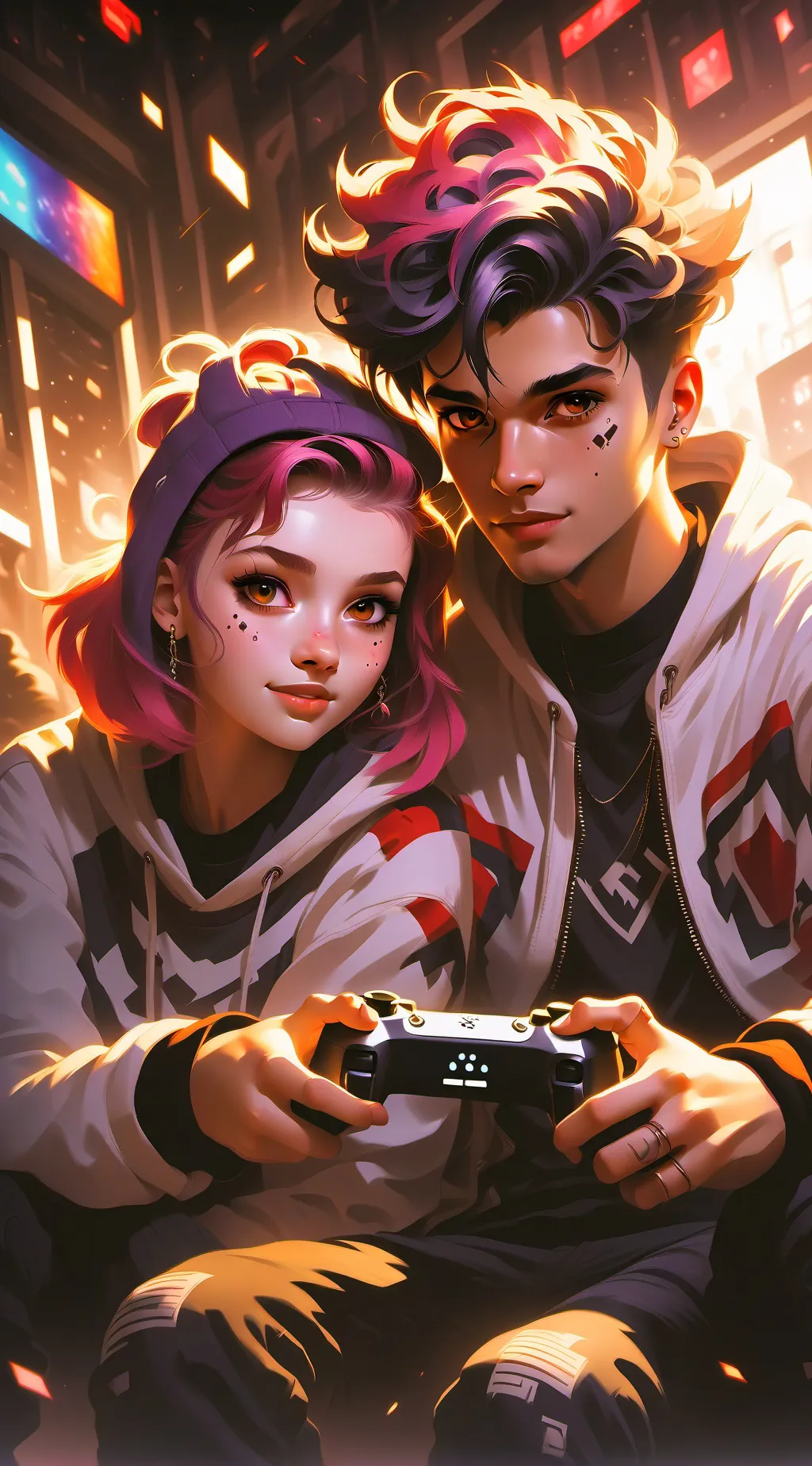 ai character: Lily background