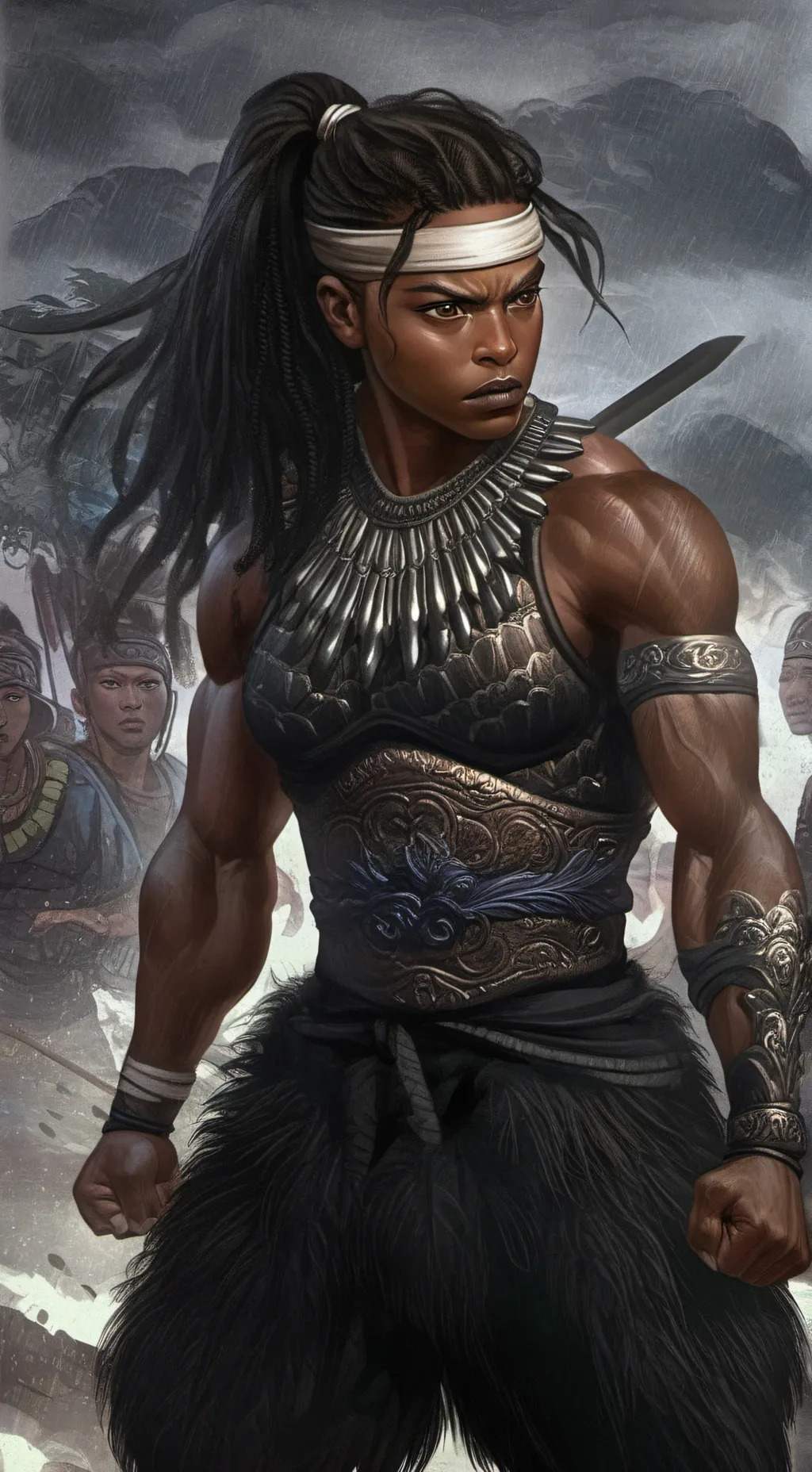ai character: Nova  background