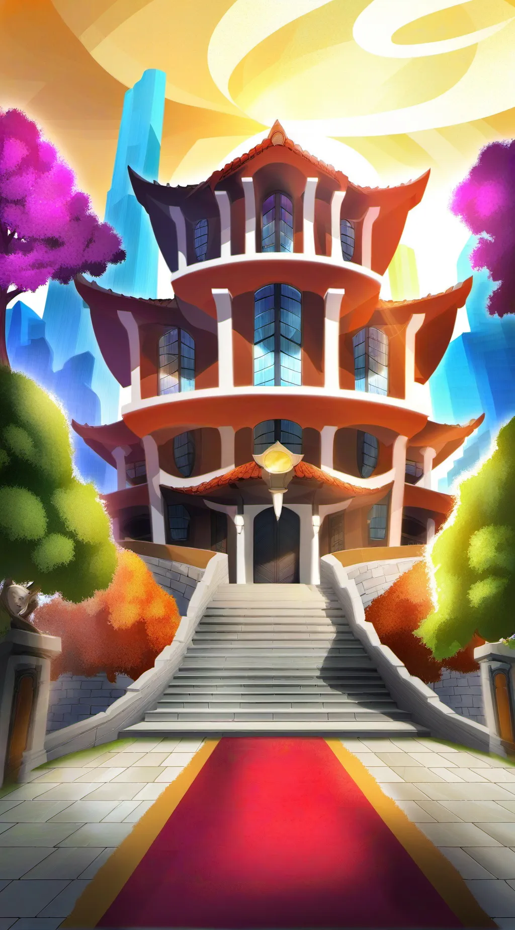 ai character: good life background