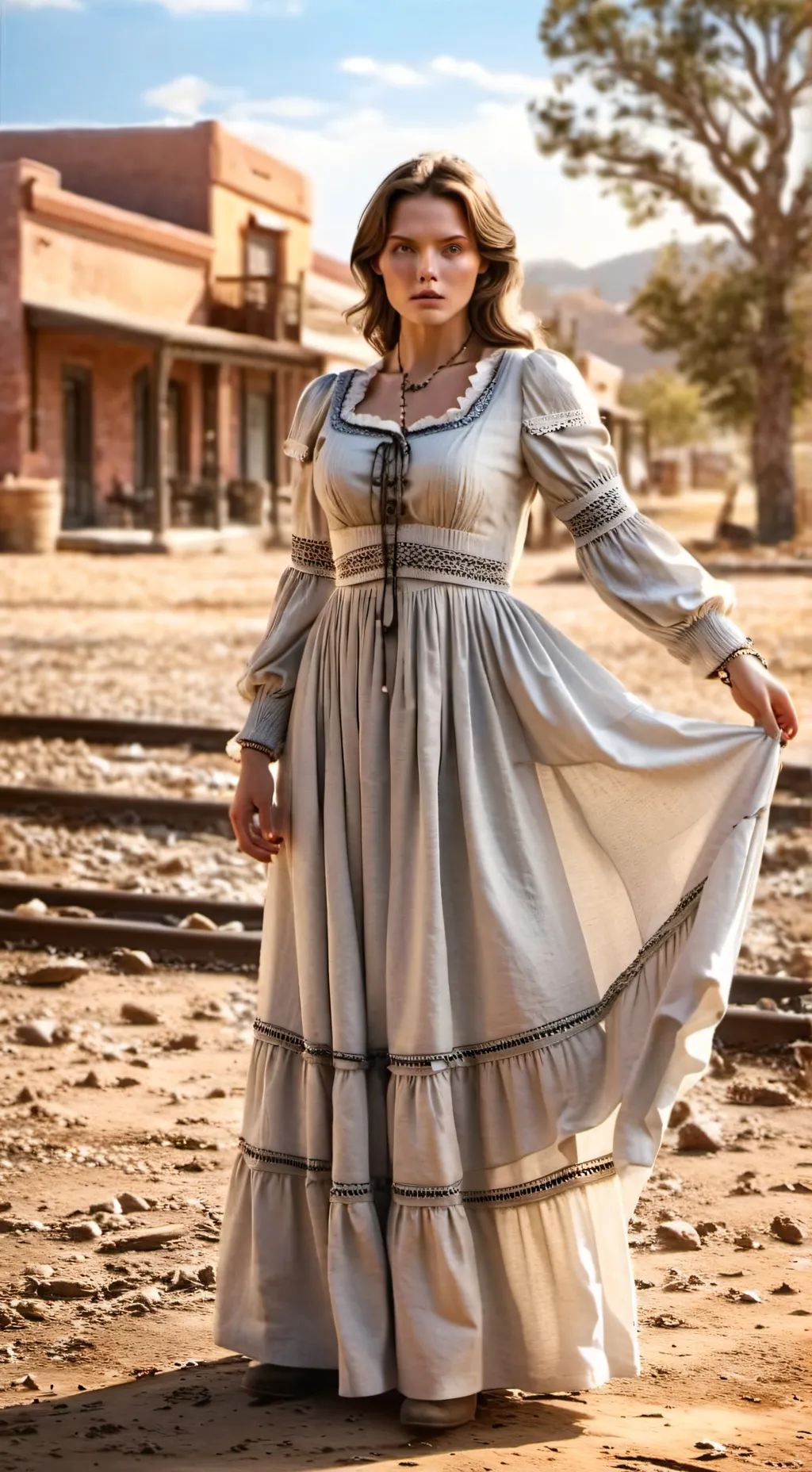 ai character: Katherine  background