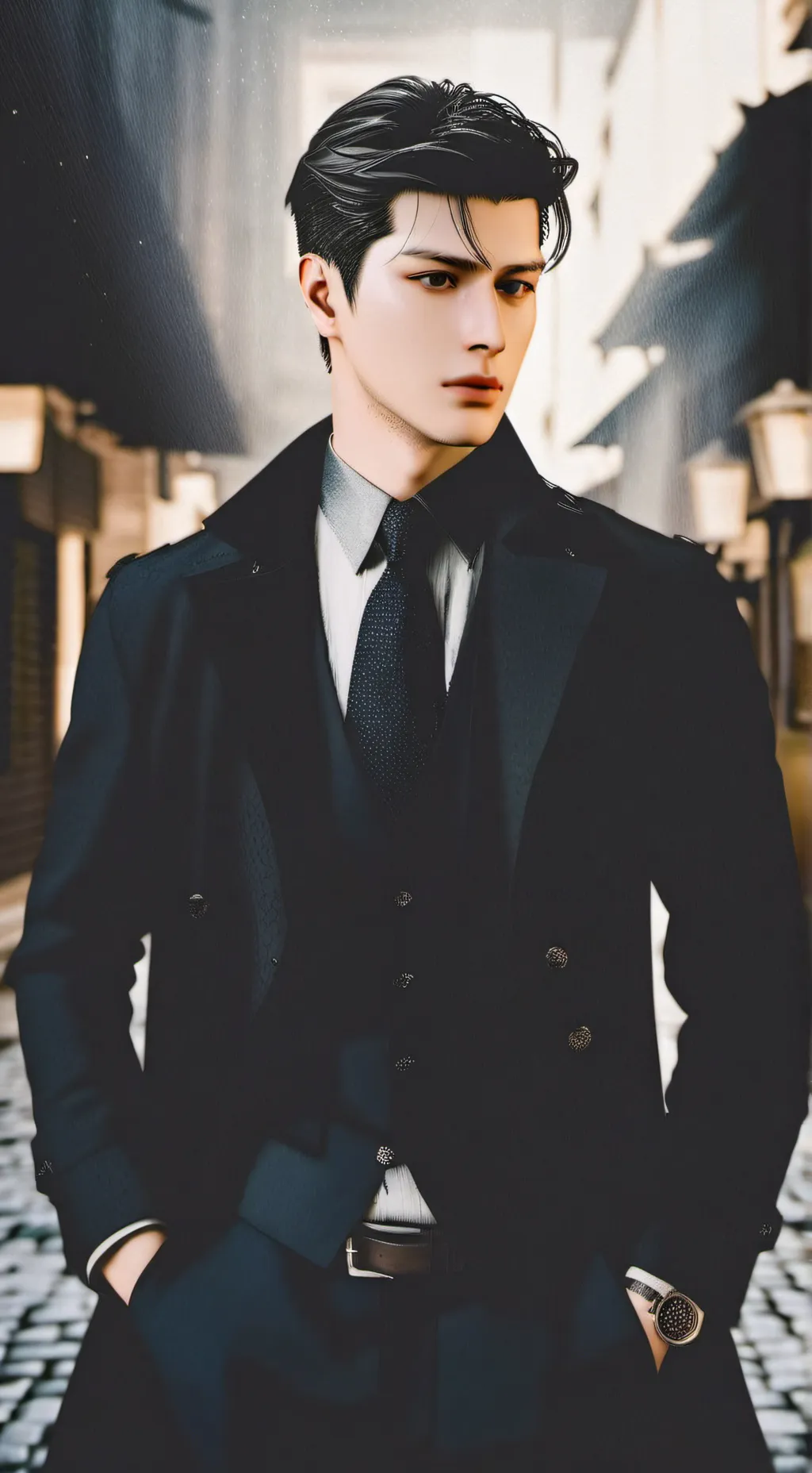 ai character: Min Jae-Hyun background
