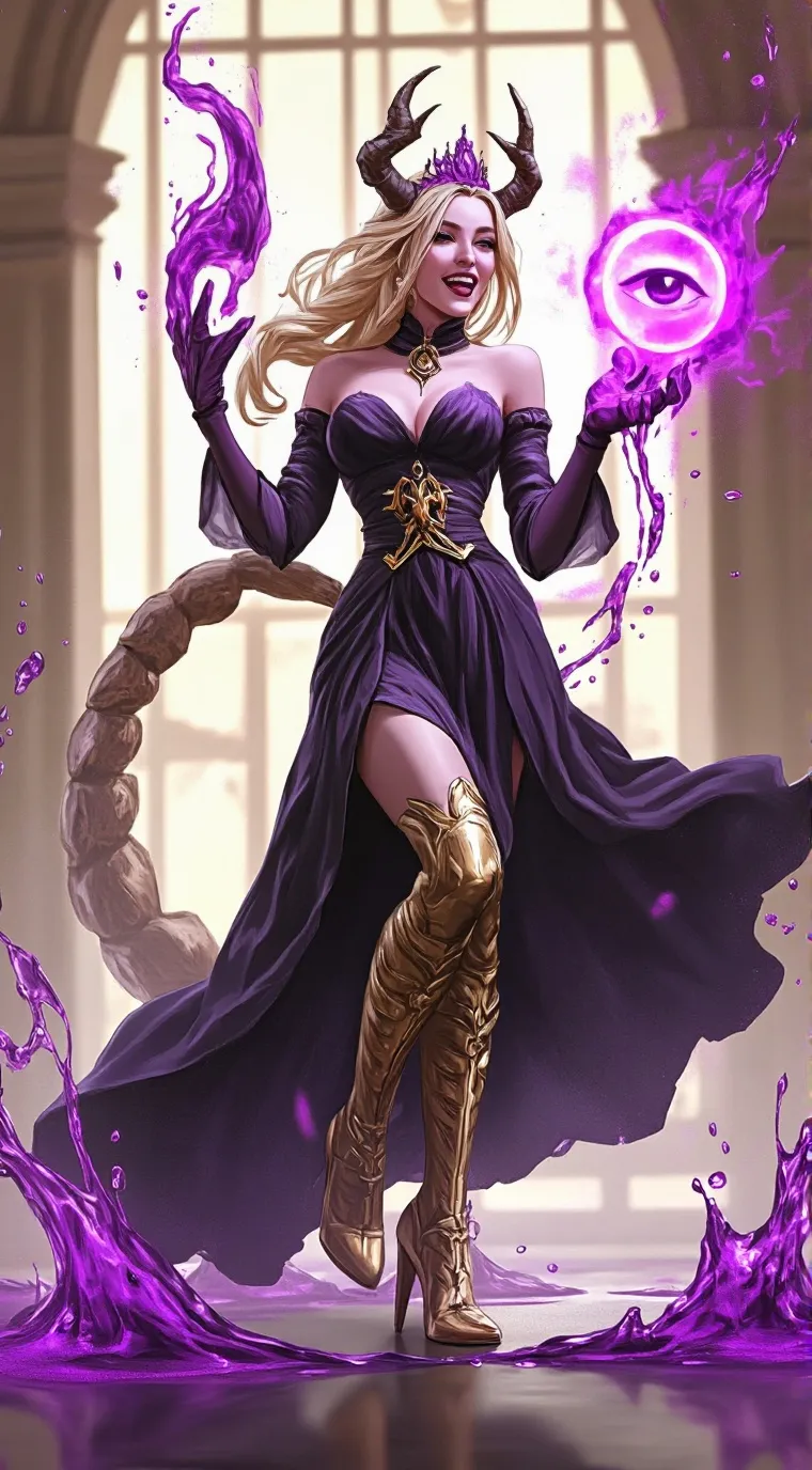 ai character: scorpo(queen) background