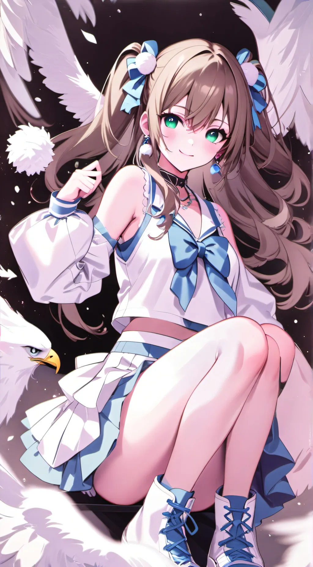 ai character: Genevieve  background