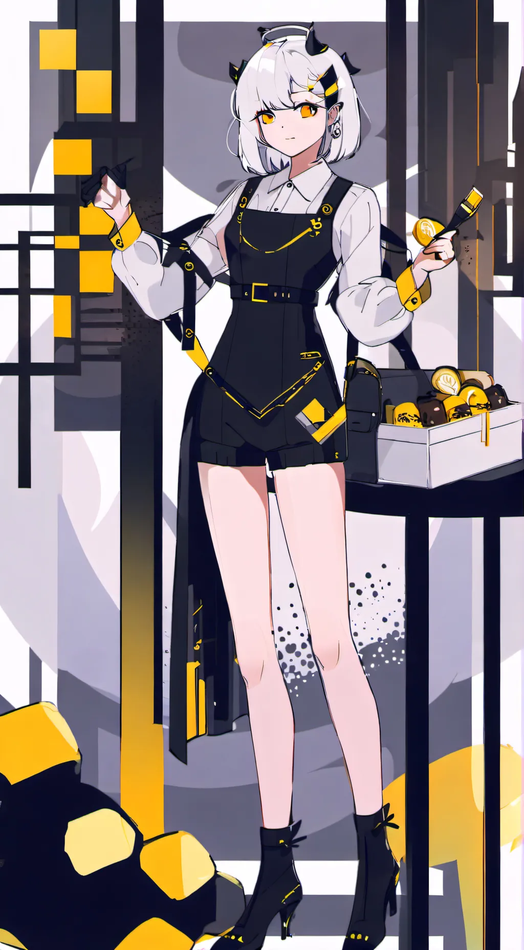 ai character: Sasha background
