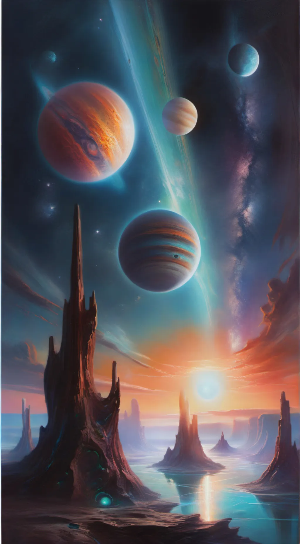 ai character: Earth background