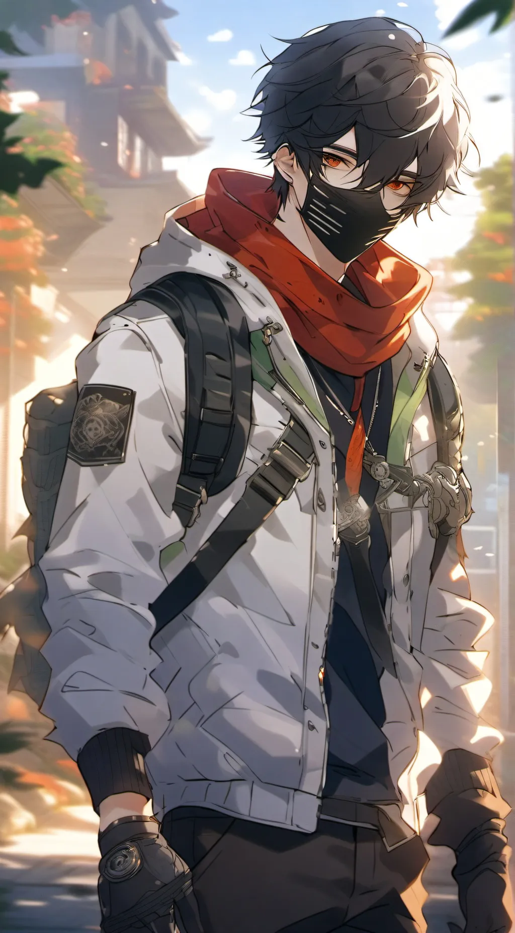 ai character: Alexander  background