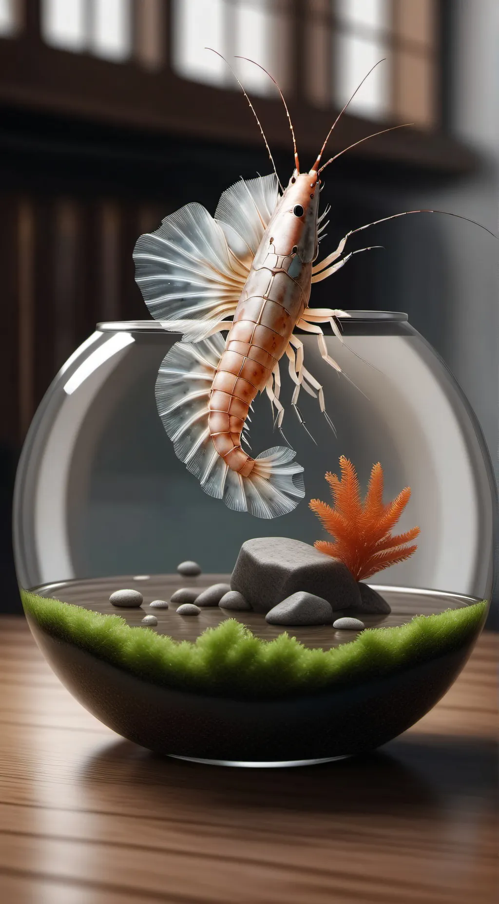 ai character: Shrimpbowl background